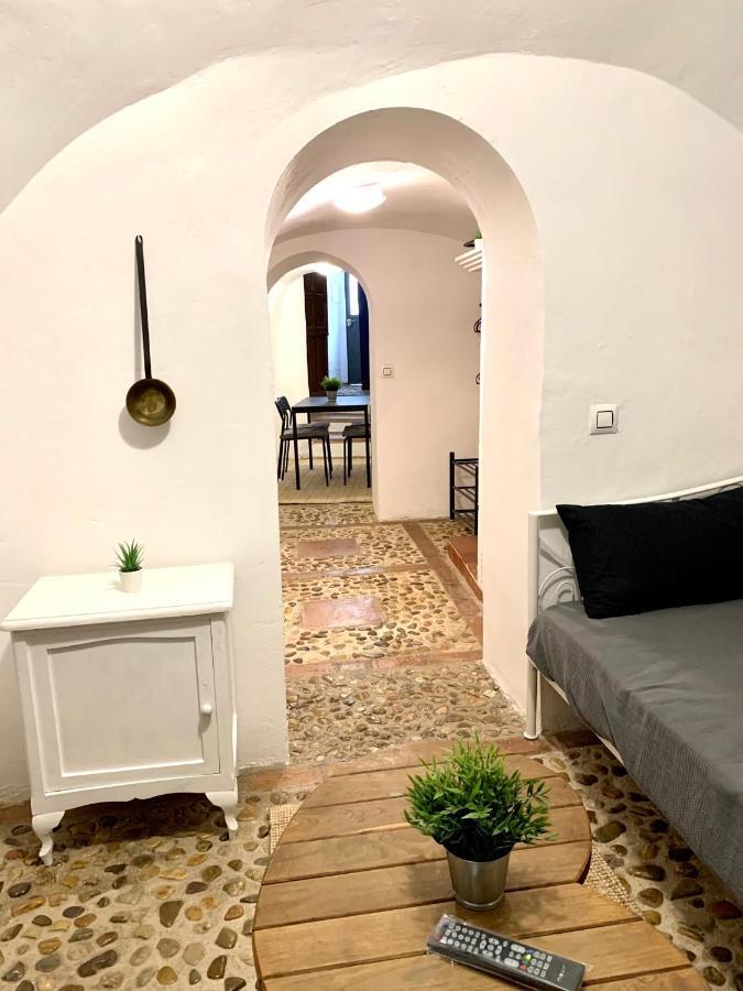 Casa Cueva Castillo Perales de Tajuna Zewnętrze zdjęcie